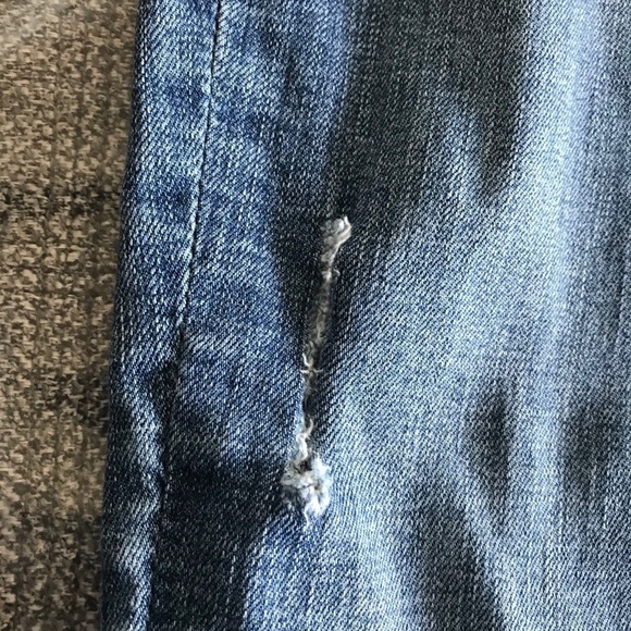 Seven7 Bootcut Distressed Jeans - Picture 9 of 10
